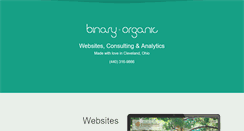 Desktop Screenshot of binaryorganic.com